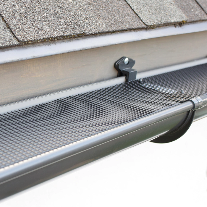 leafguard installed in a gutter gold hill nc